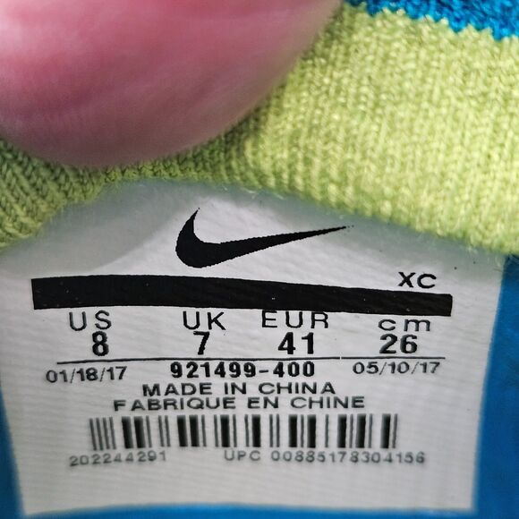 Nike Mercurial Superfly 5 V Elite FG Neymar Sz 8 US Blue Orbit NJR 921499-400 main image 4